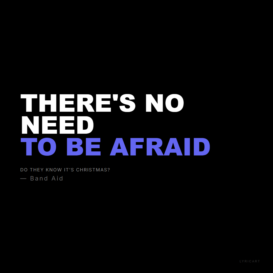 Do They Know It’s Christmas?