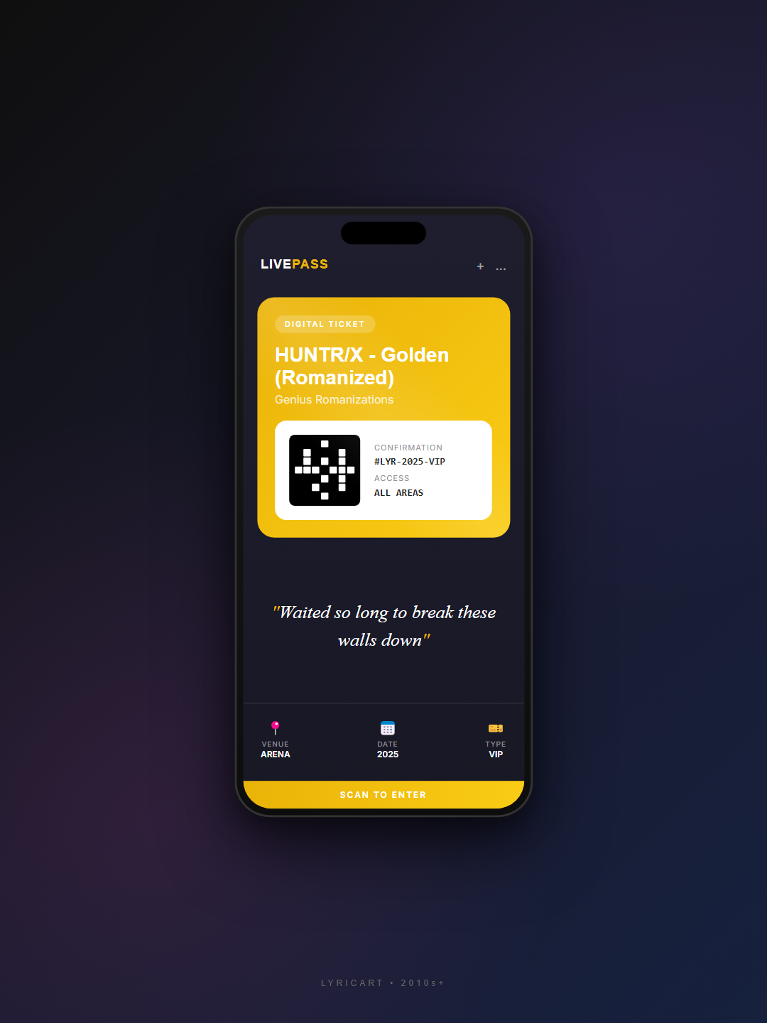 HUNTR/X - Golden (Romanized) Genius Romanizations Lyrics - I was a ghost, I was alone - Digital Pass