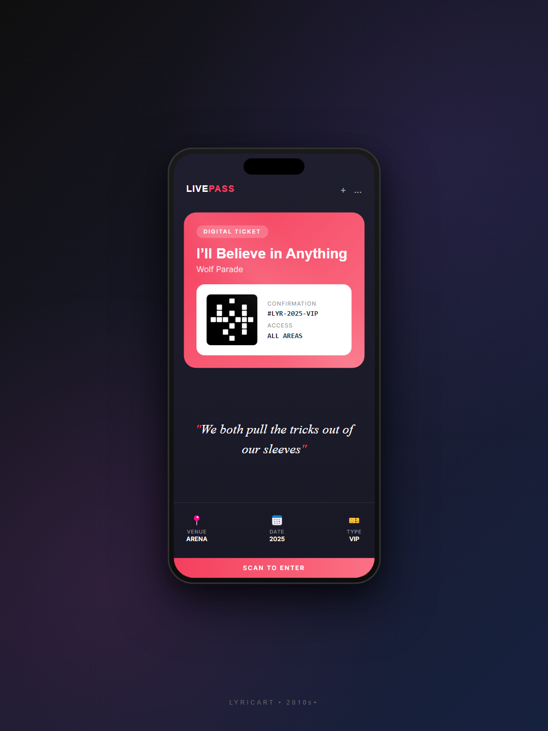 I’ll Believe in Anything Wolf Parade Lyrics - Give me your eyes, I need sunshine - Digital Pass