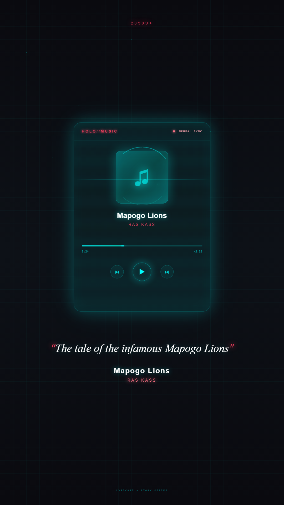 Mapogo Lions Ras Kass Lyrics - The tale of the infamous Mapogo Lions - Holographic