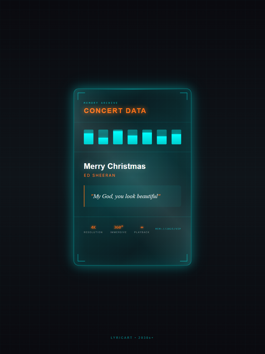 Merry Christmas Ed Sheeran Lyrics - Build the fire and gather 'round the tree - Memory Crystal
