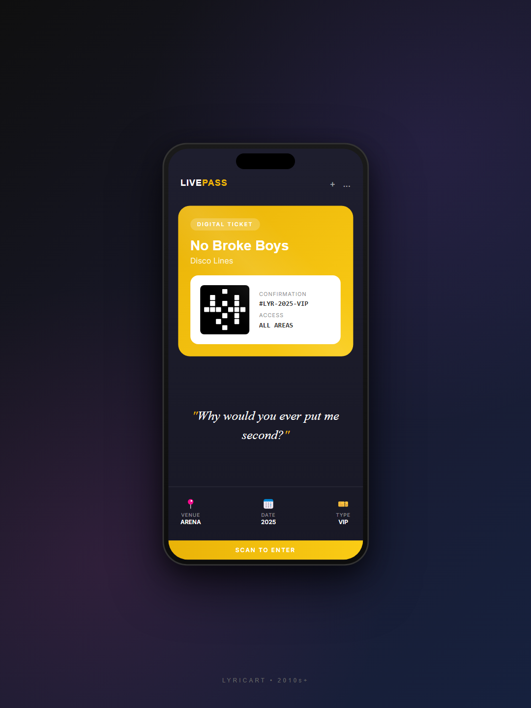 No Broke Boys Disco Lines Lyrics - Ex on the line, just as I suspected - Digital Pass