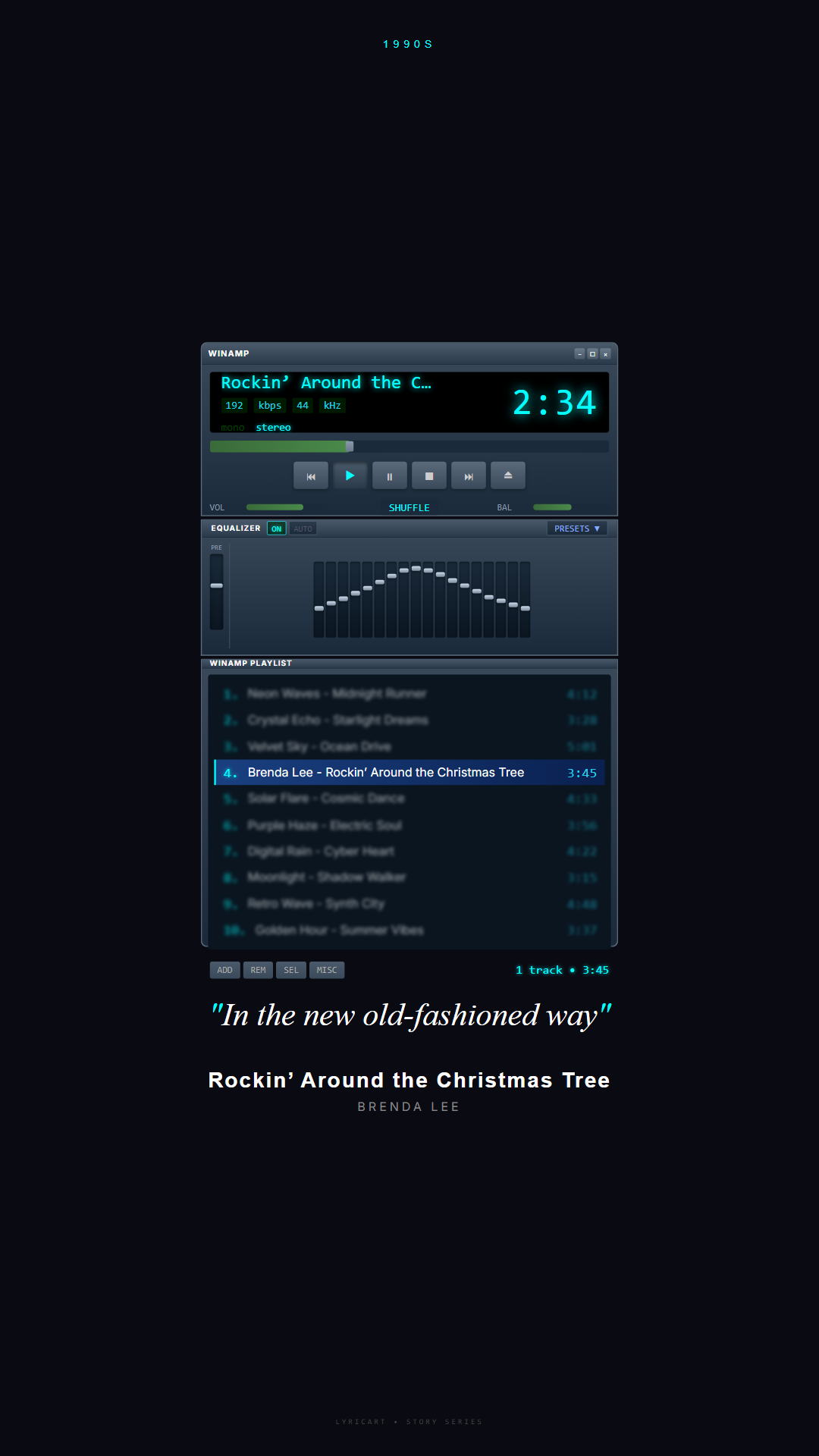 Rockin’ Around the Christmas Tree Brenda Lee Lyrics - Rockin' around the Christmas tree - Winamp