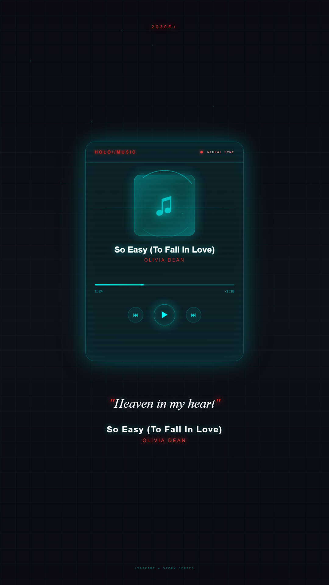 So Easy (To Fall In Love) Olivia Dean Lyrics - The icing on your cake, the cherry on top - Holographic