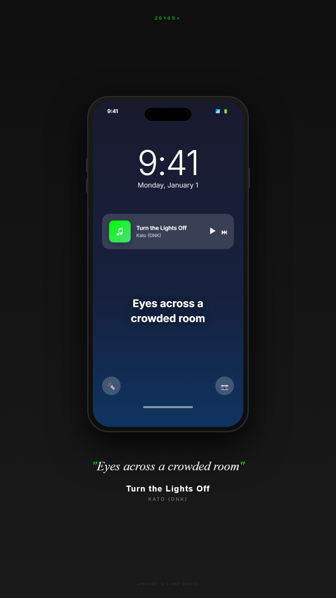Turn the Lights Off Kato (DNK) Lyrics - Come on, baby, turn the lights off - Lock Screen