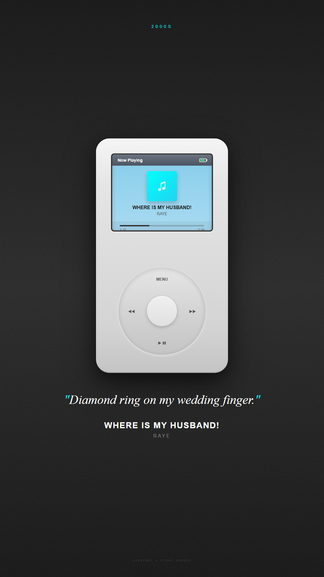 WHERE IS MY HUSBAND! RAYE Lyrics - Where the hell is my husband? - iPod Classic