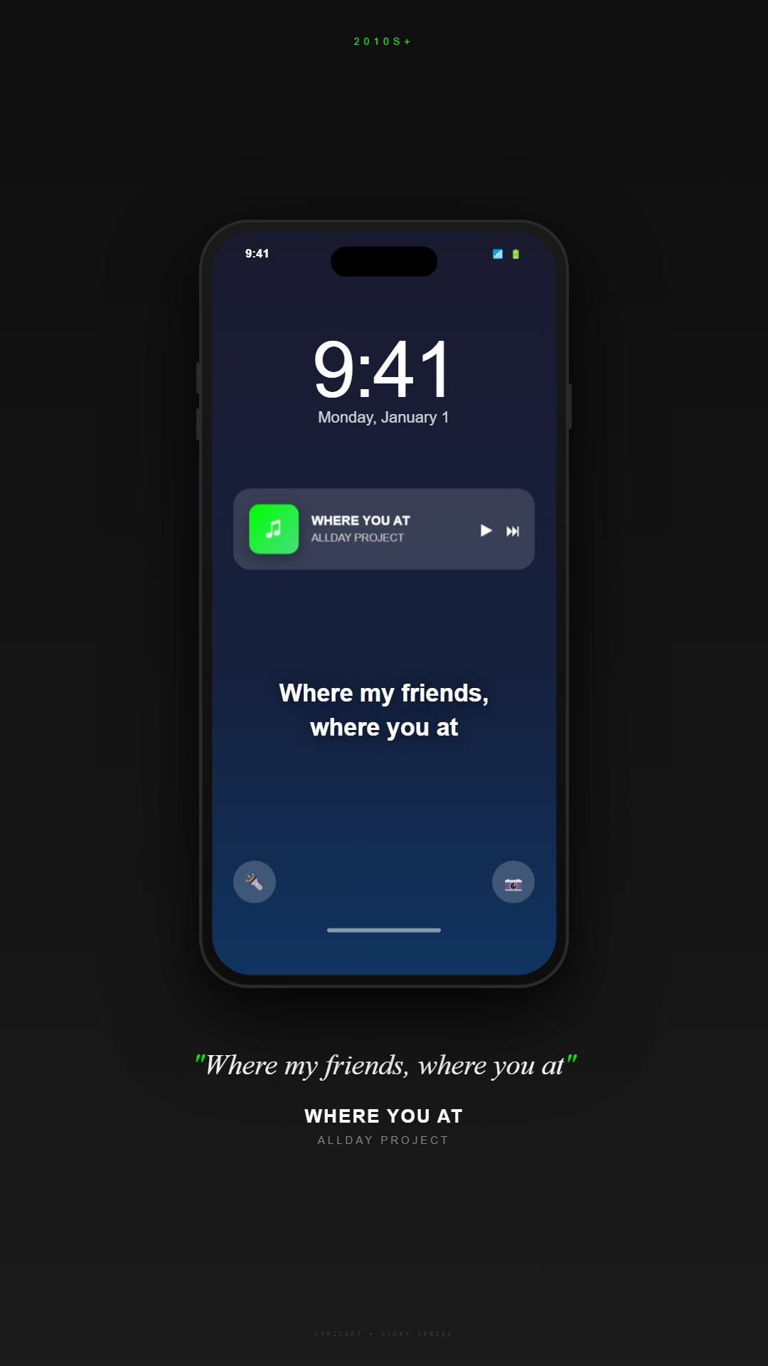 WHERE YOU AT ALLDAY PROJECT Lyrics - All day where the hell you at - Lock Screen